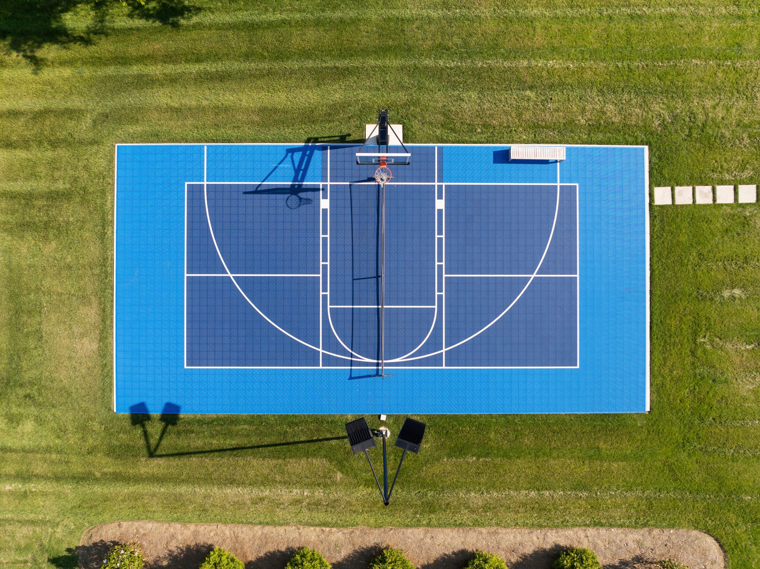 Tennis and Basketball Area