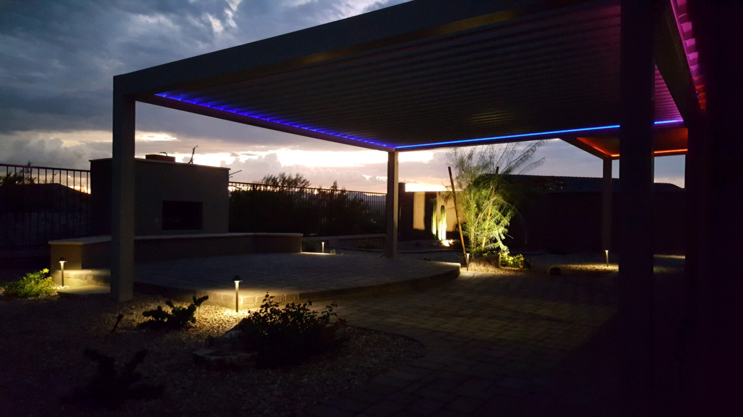 Pergola Lights outdoor space